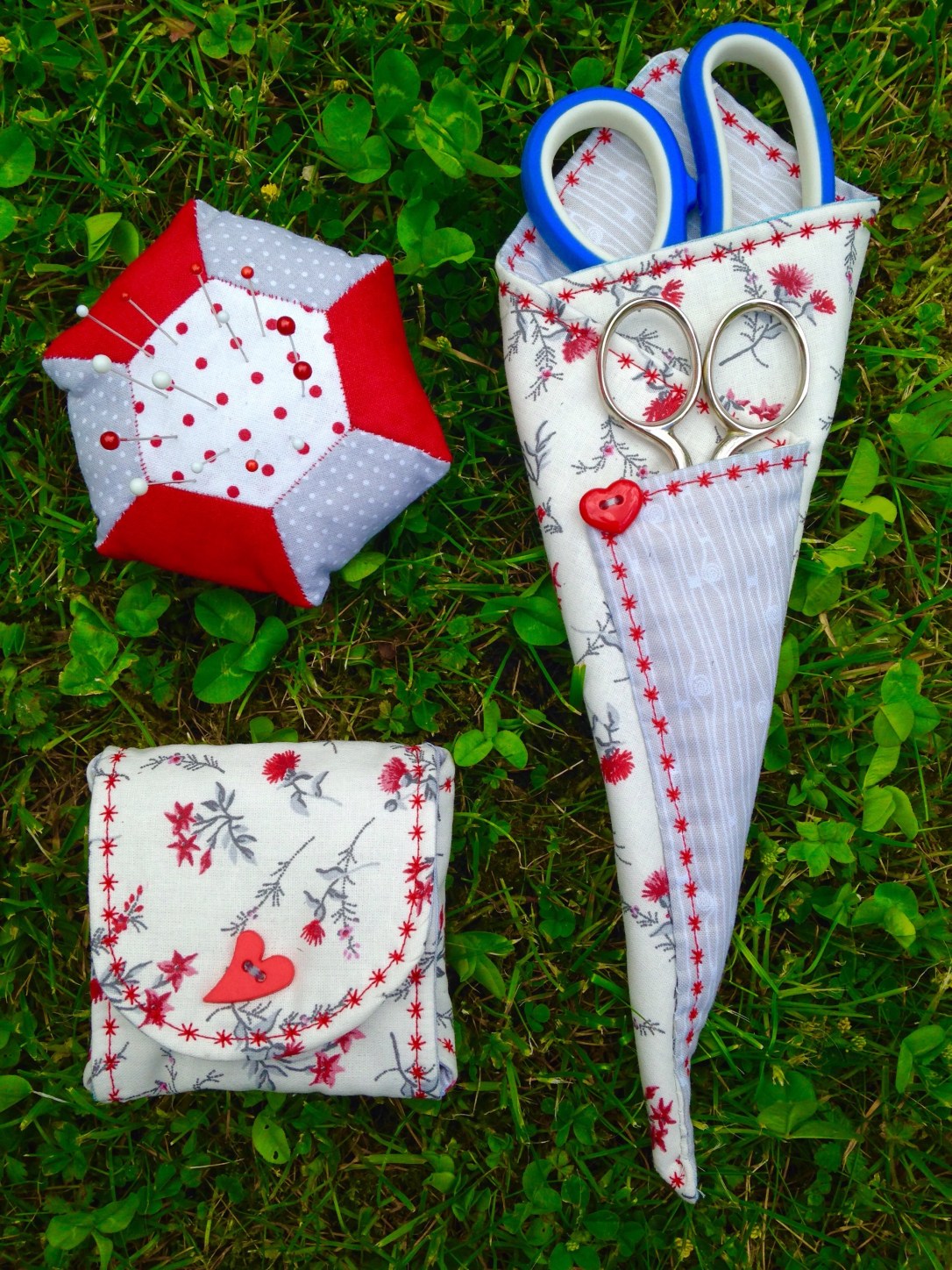 set de costura patchwork