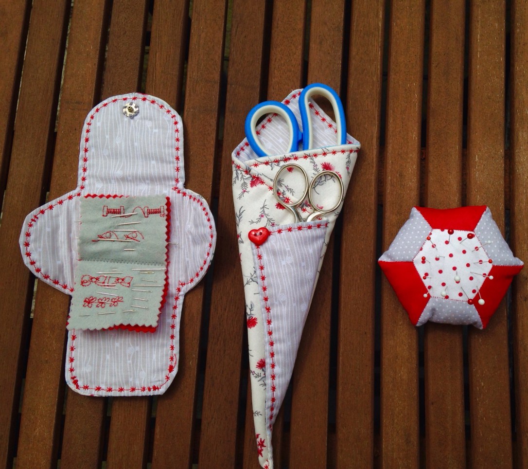 set de costura patchwork