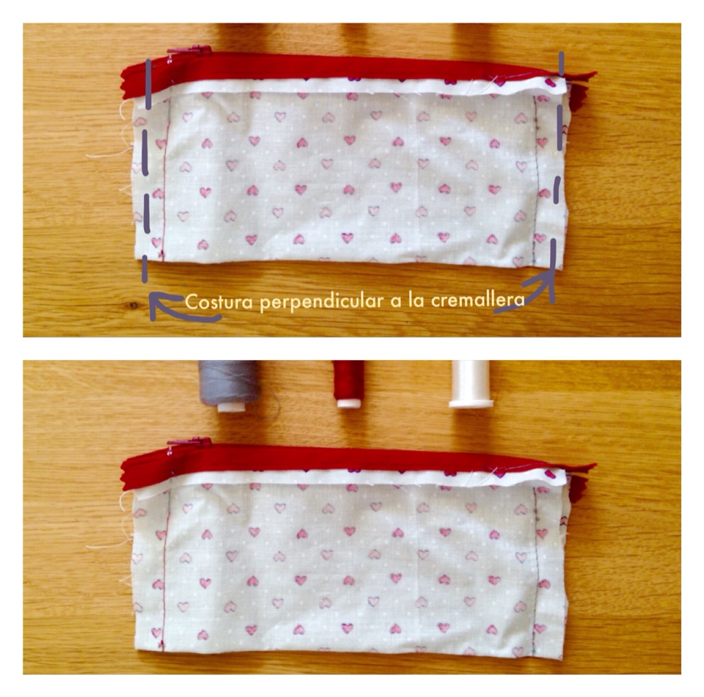 neceser de ganchillo forro