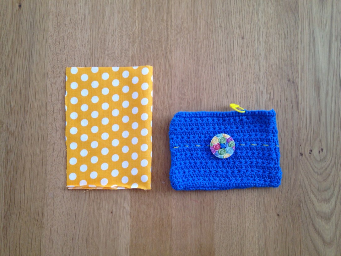 Neceser de ganchillo de punto estrella