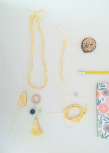 Como hacer un collar de ganchillo